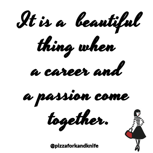 career and passion together